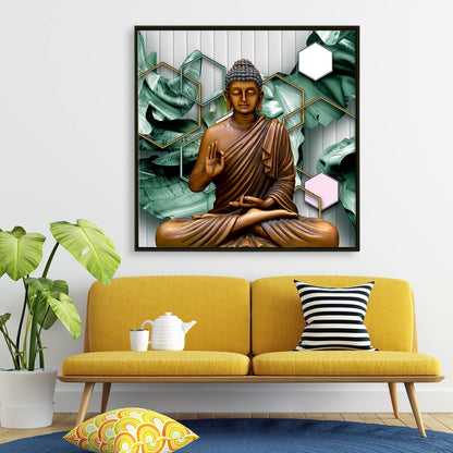 Lord Buddha Wall Art Painting