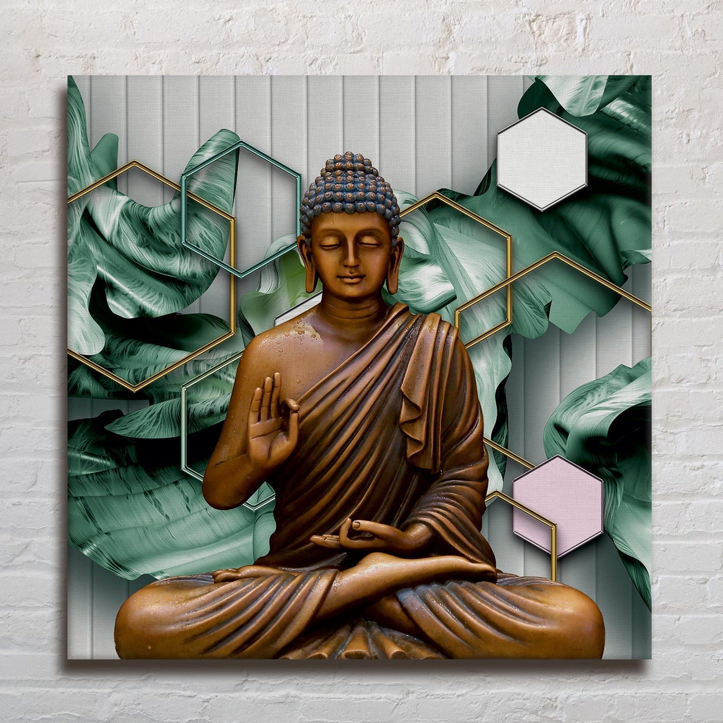 Lord Buddha Canvas Wall Art Painting