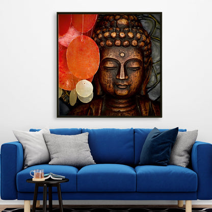 Lord Buddha Wall Art Painting