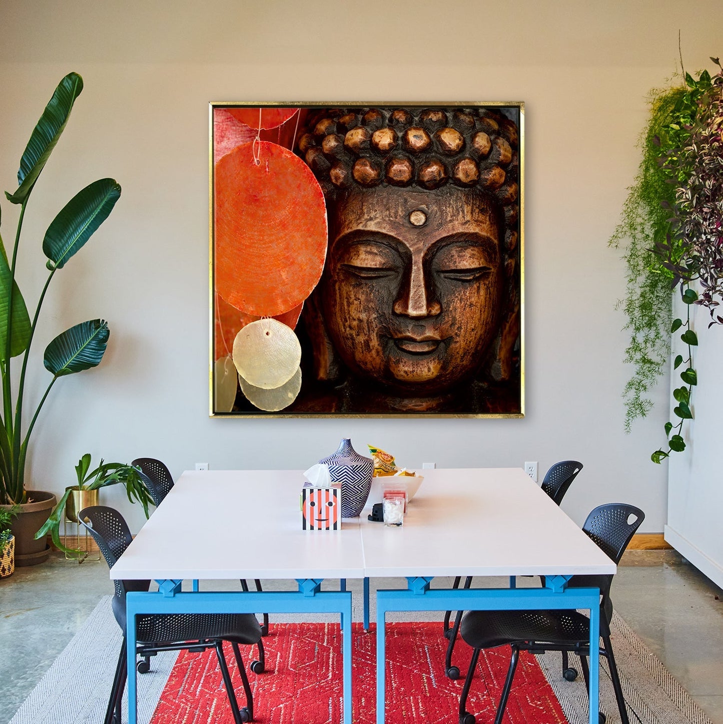Lord Buddha Wall Art Painting