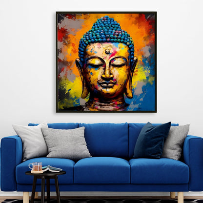 Lord Buddha Wall Art Painting