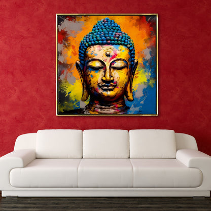 Lord Buddha Wall Art Painting
