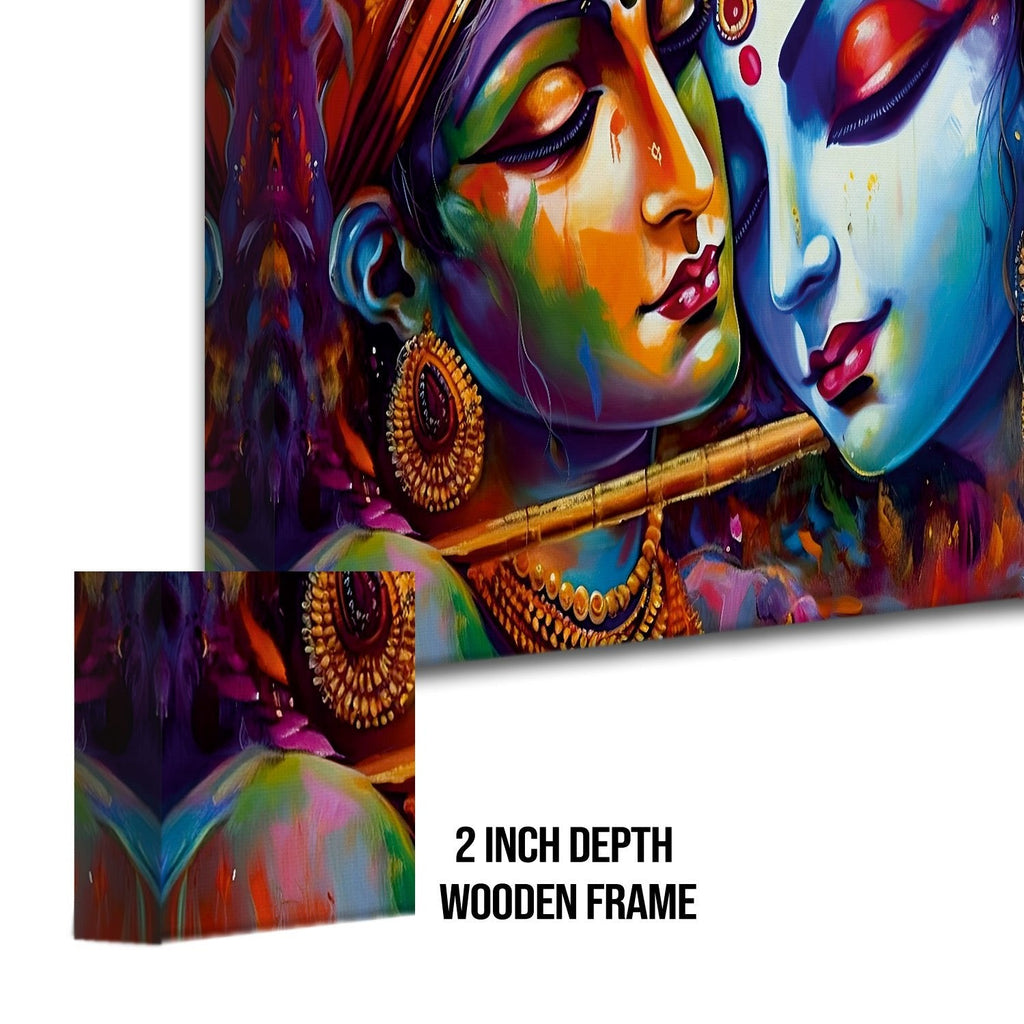 Radha Krishna canvas wall art Painting