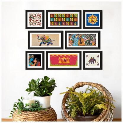 Mithila Canvas Wall Art Painting 