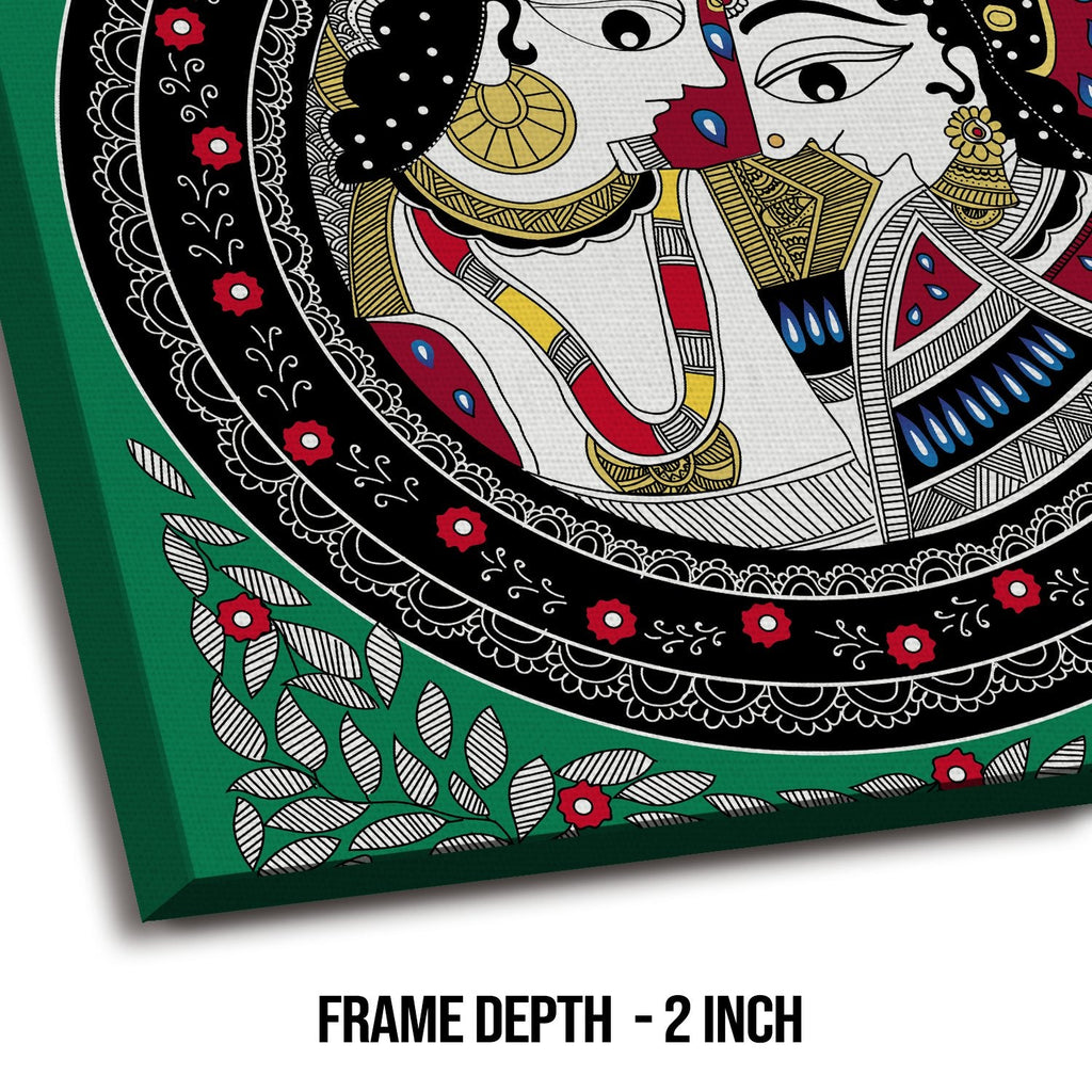 Madhubani Canvas Wall Art Painting