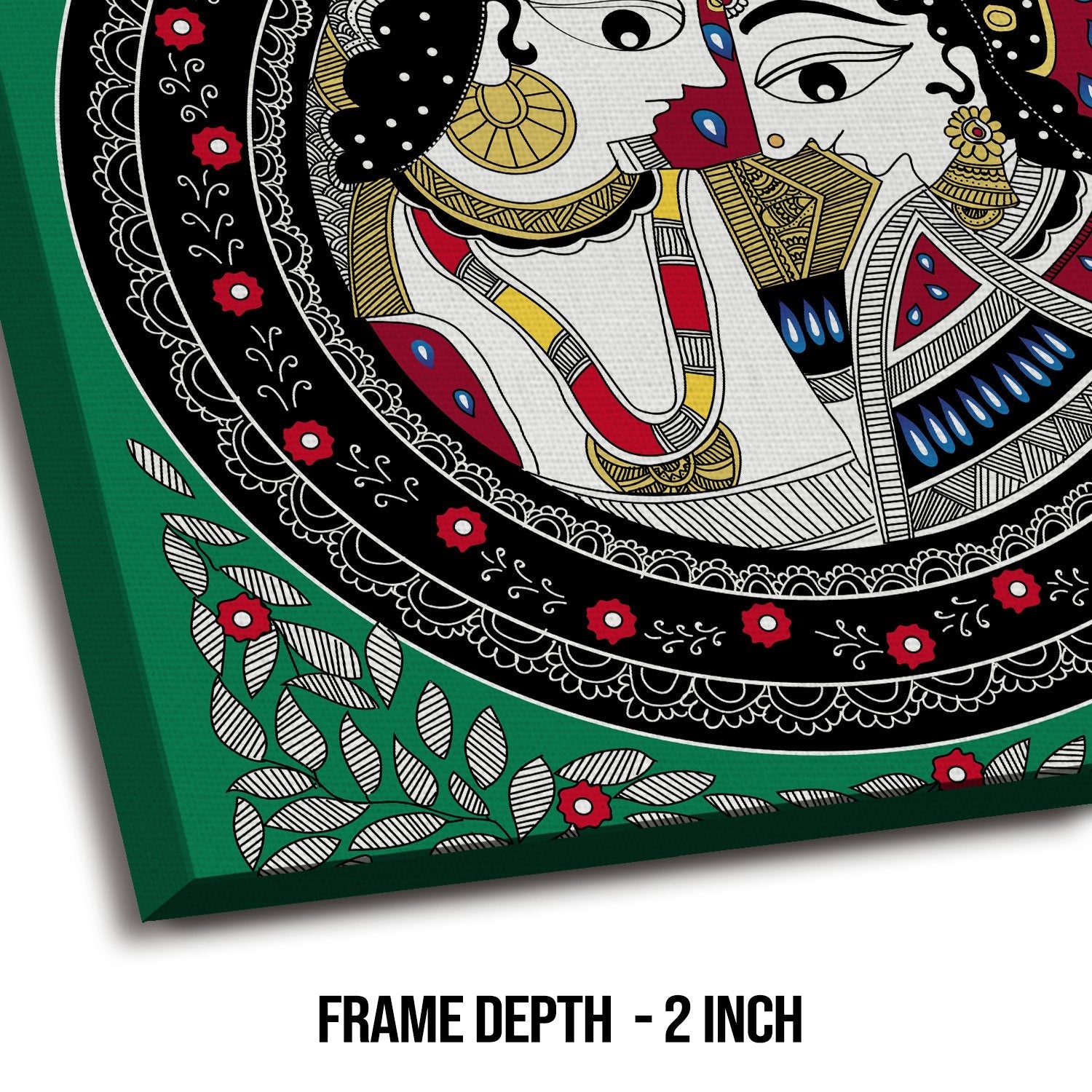 Madhubani Canvas Wall Art Painting