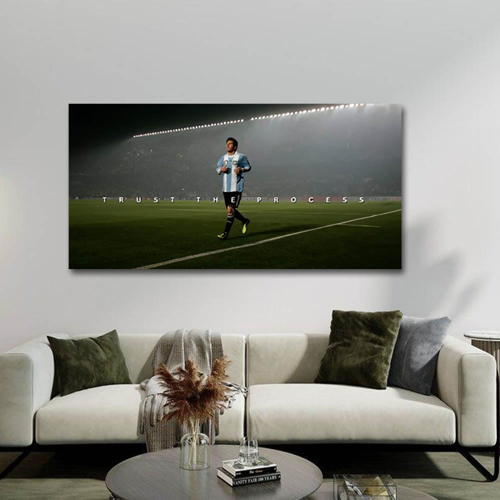 Lionel Messi Canvas Wall Art For Living Room
