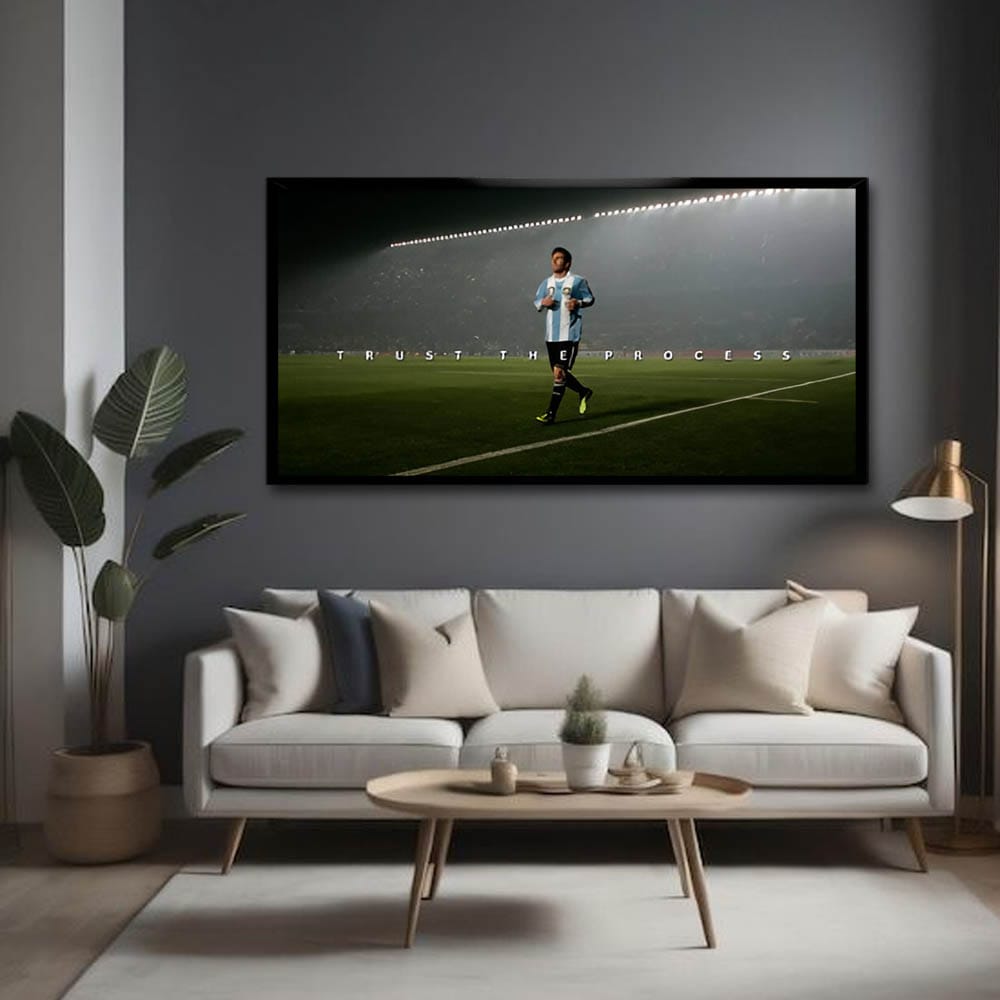 Lionel Messi Canvas Wall Art For Living Room