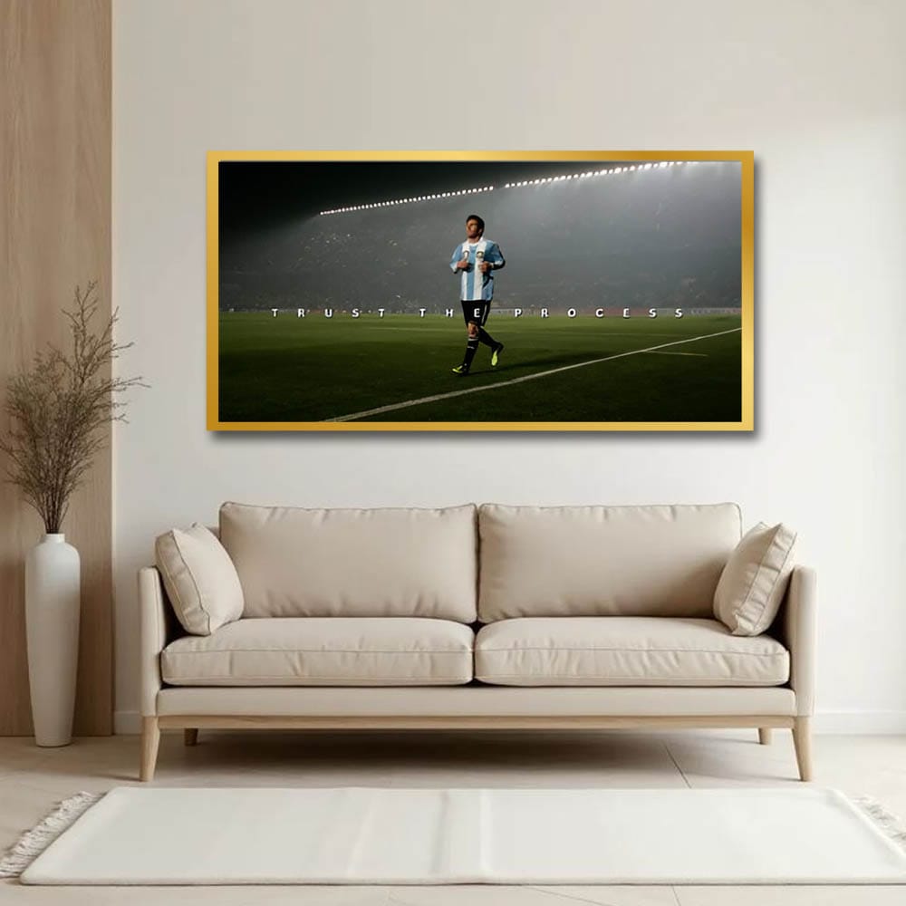 Lionel Messi Canvas Wall Art For Living Room