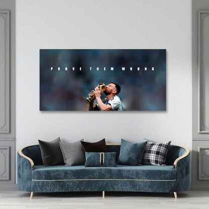 Lionel Messi Canvas Wall Art For Home decor