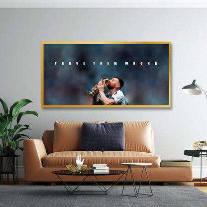 Lionel Messi Canvas Wall Art For Home decor
