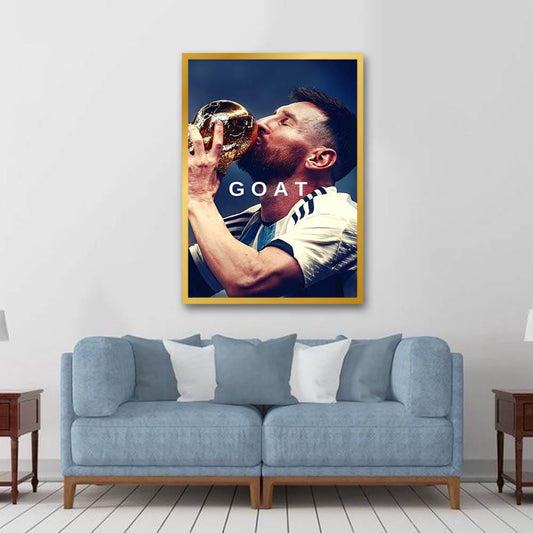 Lionel Messi Canvas Wall Art For Bedroom
