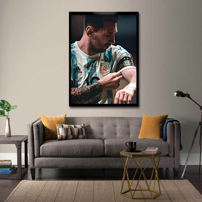 Lionel Messi Canvas Wall Art