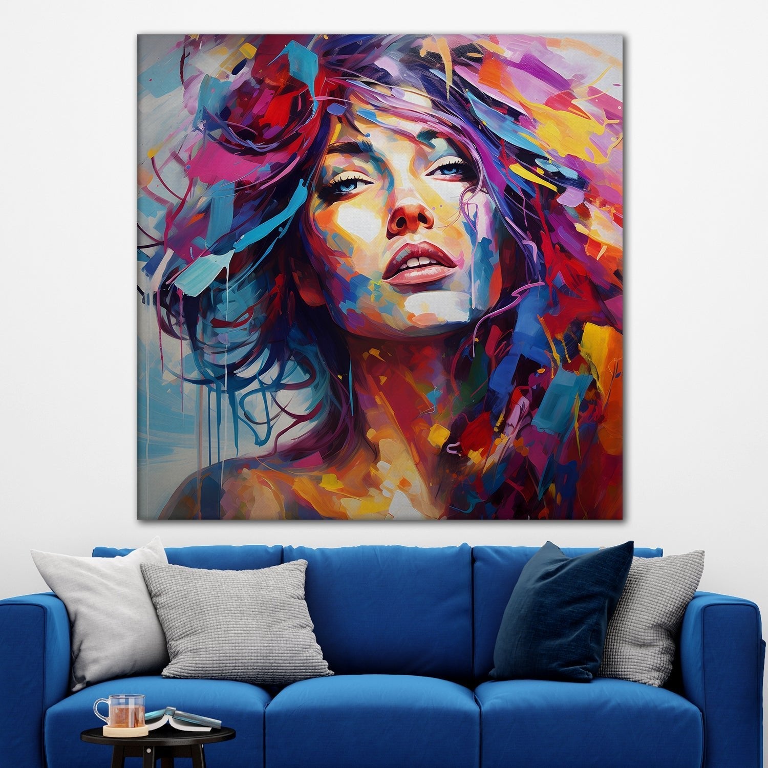 Modern Art Large Canvas Wall Art Paintings. 