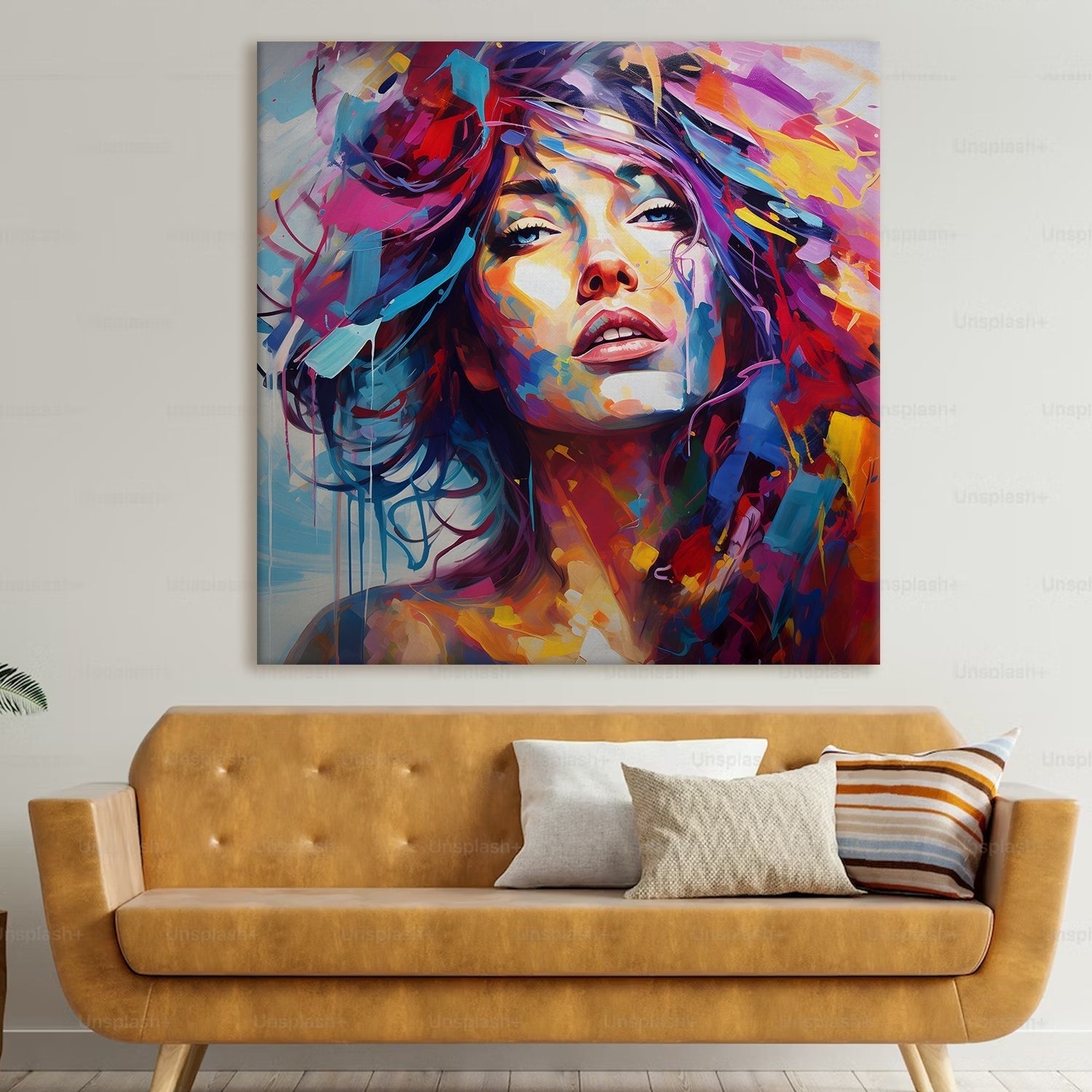 Modern Art Large Canvas Wall Art Paintings. 