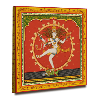 Nataraja Canvas Wall Art  Painting 