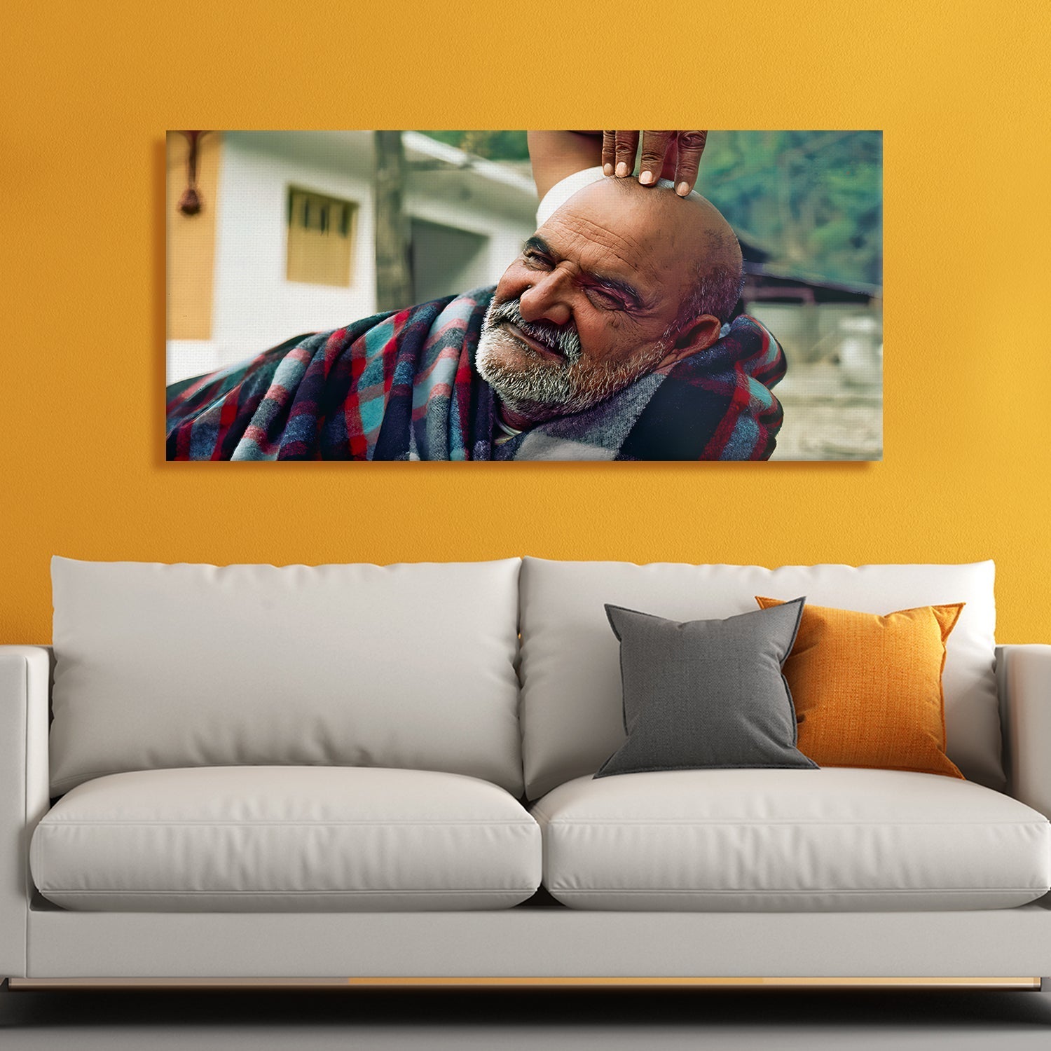 Neem Karoli Baba Canvas Wall Art painting