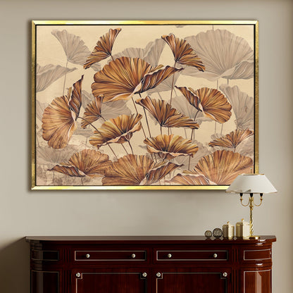 PAPER PLANE DESIGN Canvas Floral Wall Art: A Symphony of Nature's Elegance Large Size Canvas Framed Paintings For Living Room, Office, Home Decor. (FLWA08)
