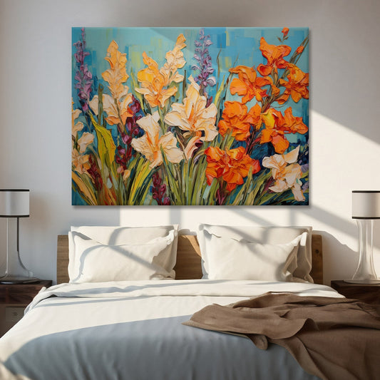 Gladiolus II Canvas  Wall Art Painting