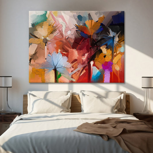 Abstract Colorful Oil Canvas Wall Art painting