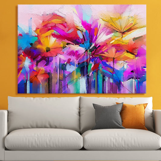 Colorful Paper design Canvas Wall Art painting