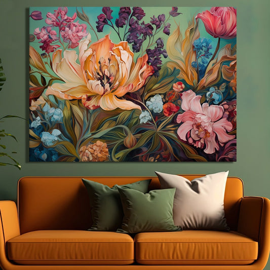 PAPER PLANE DESIGN Canvas Wall Art Painting