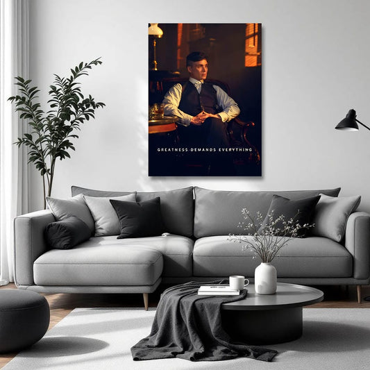 Peaky Blinders Wall Canvas Painting For Office Decor