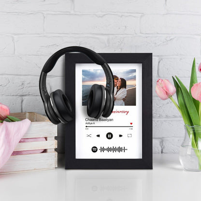 Personalized Spotify Song Photo Frame For anniversary
