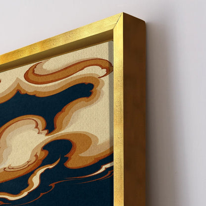 Phoenix Vastu Canvas Painting Framed For Home and Office Wall Decoration