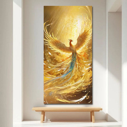 Phoenix Canvas Wall Painting For Bedroom And Living Room Decoration