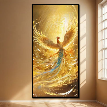 Phoenix Canvas Wall Painting For Bedroom And Living Room Decoration