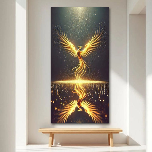 Phoenix Canvas Wall Painting For Bedroom And Kid's Room Decor 