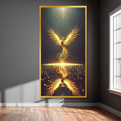 Phoenix Canvas Wall Painting For Bedroom And Kid's Room Decor 