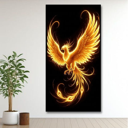 Phoenix Canvas Wall Painting For Bedroom And Kid's Room Decoration