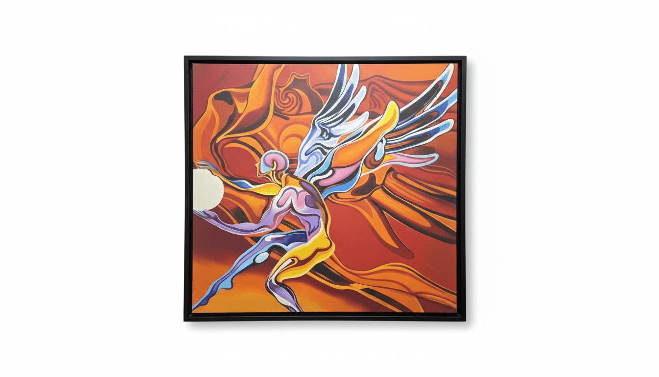 Celestial Energy Hand Painting Wall Art for Home Decor