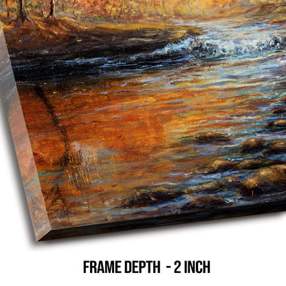  autumn forest Canvas wall art Paintings 