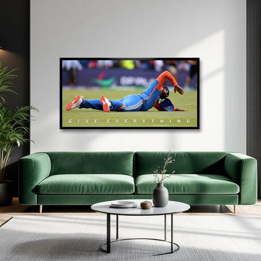 Rohit Sharma Canvas Wall Art For Living Room