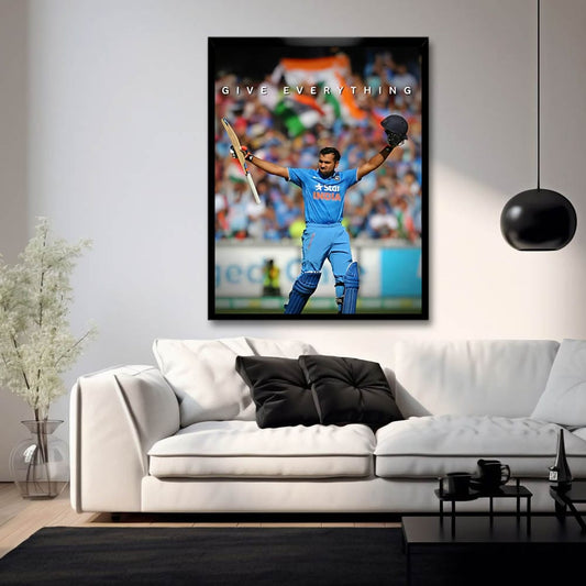 Rohit Sharma Wall Canvas Painting For Bedroom