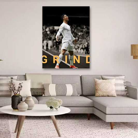 Ronaldo Canvas Wall Painting For Sports Room