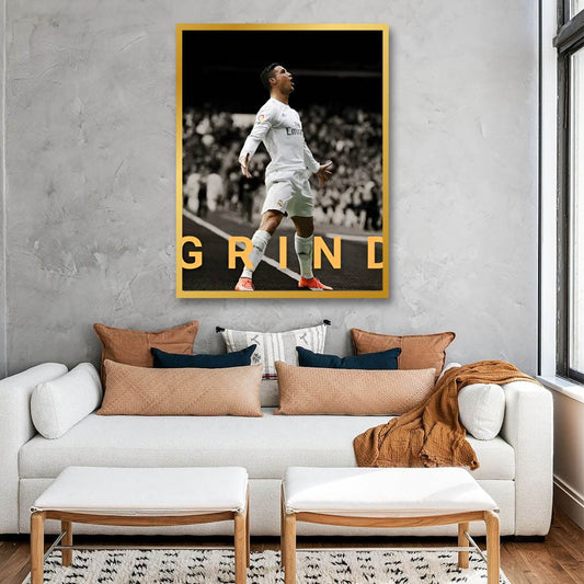 Ronaldo Canvas Wall Painting For Sports Room