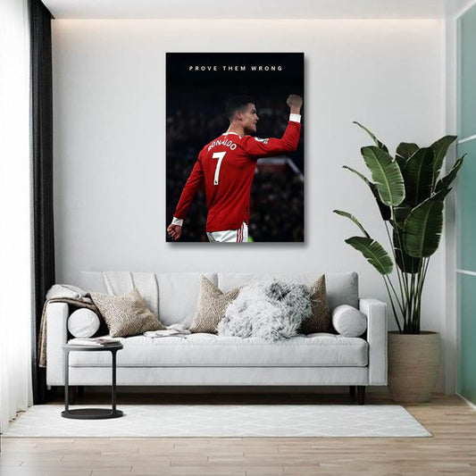 Ronaldo Canvas Wall Painting For Drawing Room
