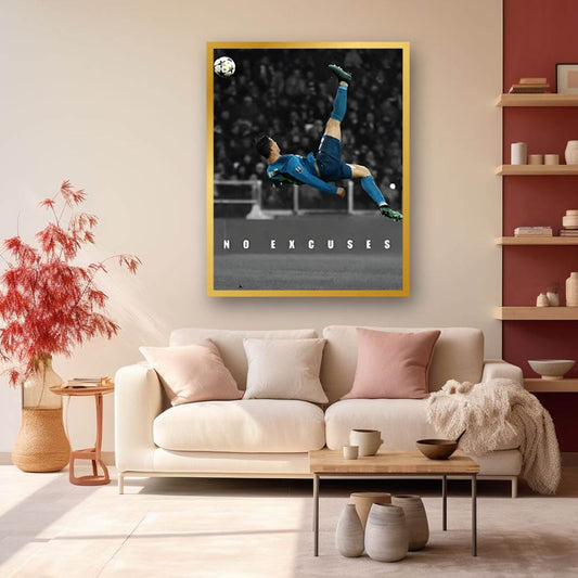 Ronaldo Canvas Wall Painting For Sports Wall Art