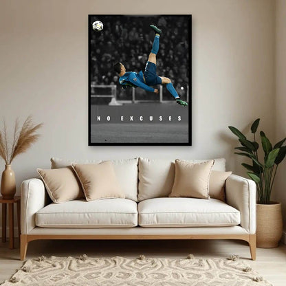 Ronaldo Canvas Wall Painting For Sports Wall Art