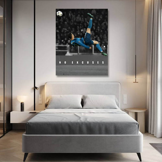 Ronaldo Canvas Wall Painting For Sports Wall Art