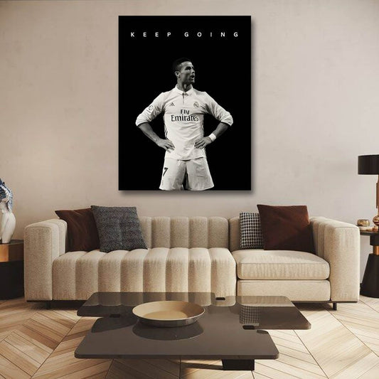 Ronaldo Canvas Wall Painting for Living Room