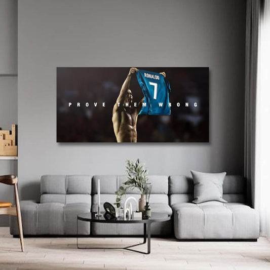Ronaldo Canvas Wall Art for Living Room