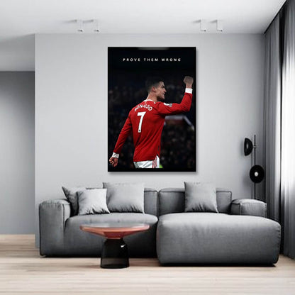 Ronaldo Canvas Wall Art for Home Decoration