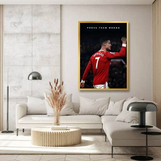 Ronaldo Canvas Wall Art for Home Decoration