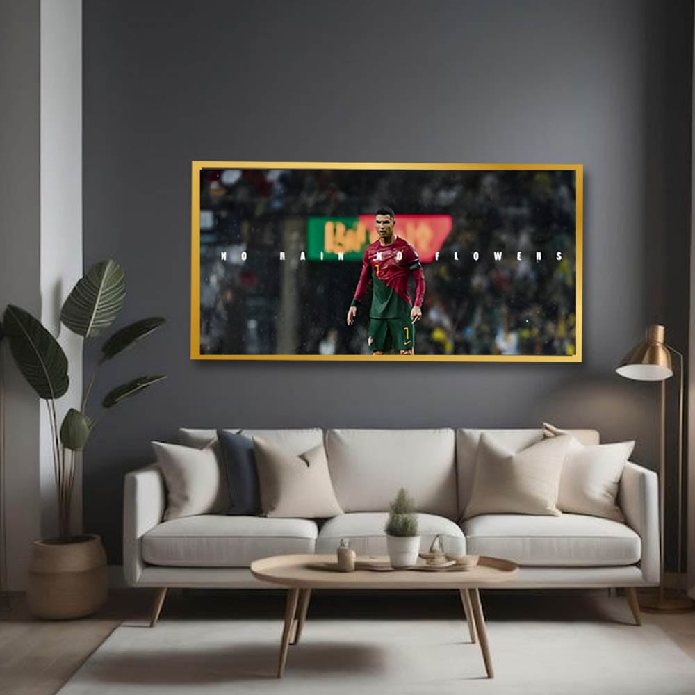 Ronaldo Canvas Wall Art for Drawing Room