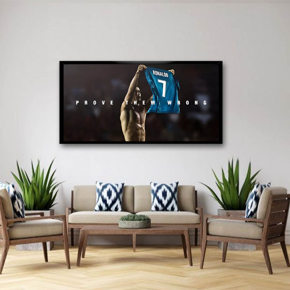 Ronaldo Canvas Wall Art for Living Room